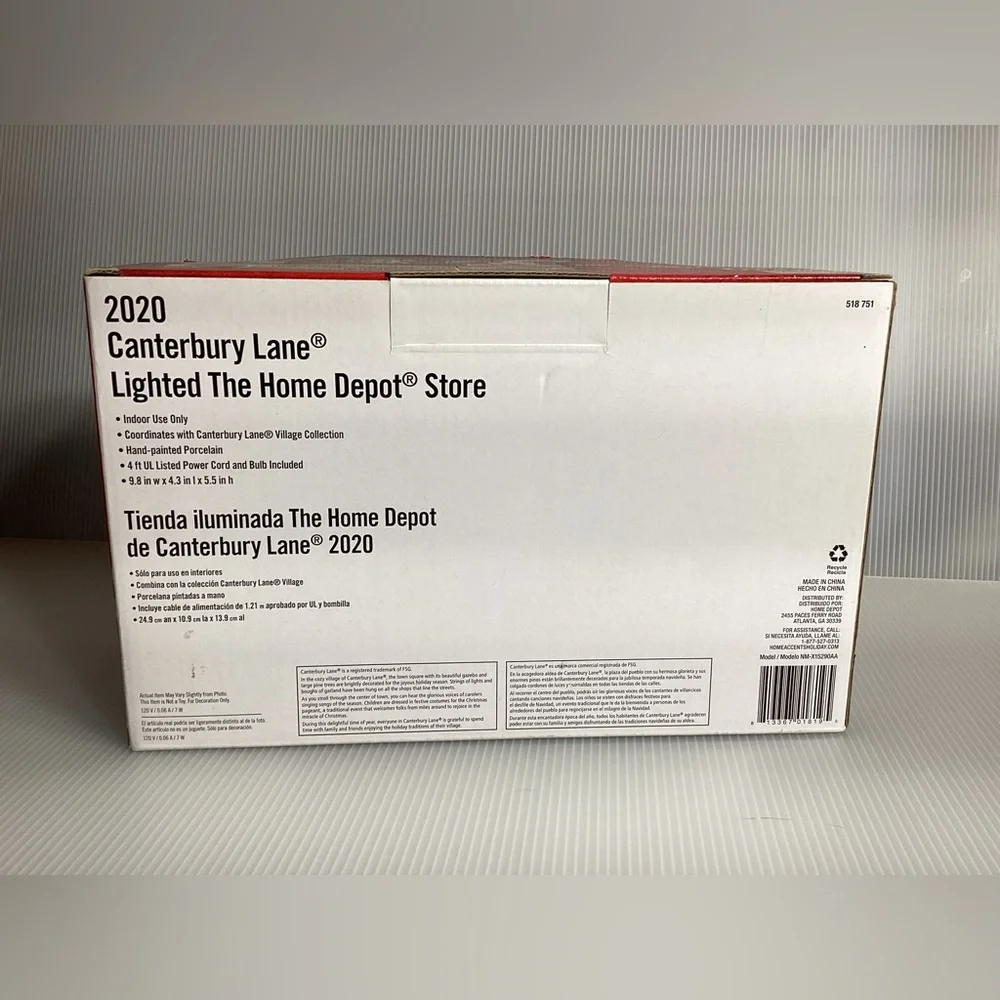 Canterbury Lane 2020 Lighted The Home Depot